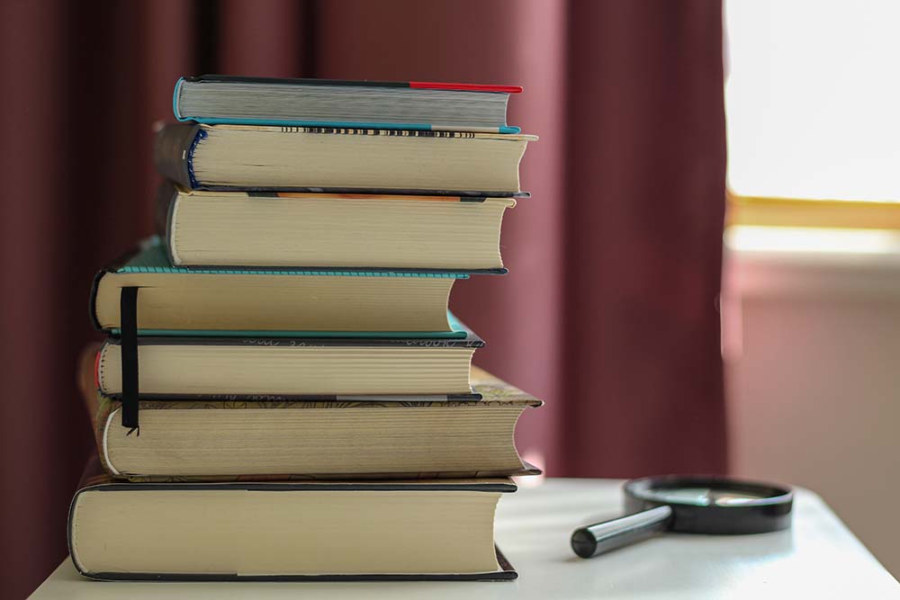 blog photo with best selling books for Healing and growth after trauma
